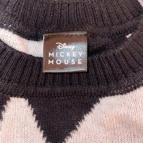 mickey mouse wonky checker sweater - Picture 3 of 3